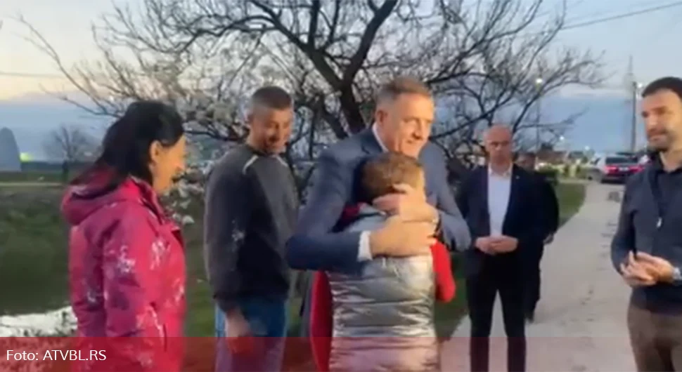 Предсједник посјетио хероја поплава у Приједору