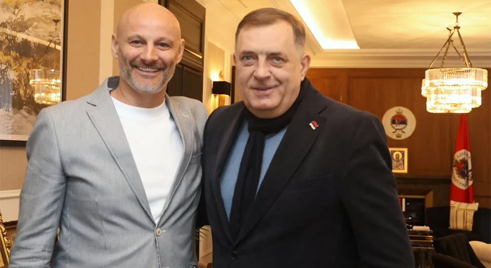 Додик разговарао са свјетском рукометном легендом поријеклом из Добоја