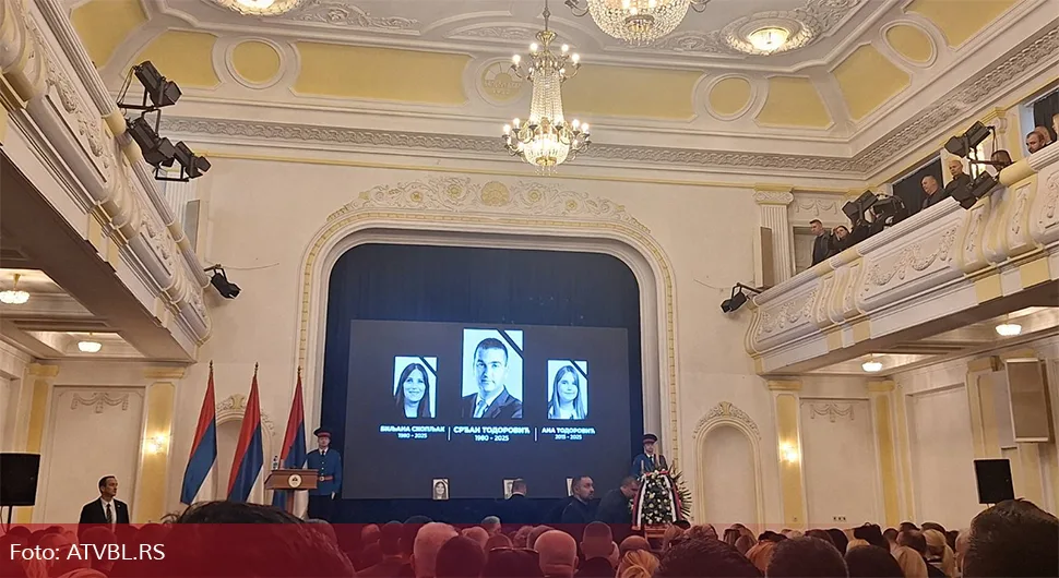 Комеморација Срђану Тодоровићу, његовој супрузи и кћерки