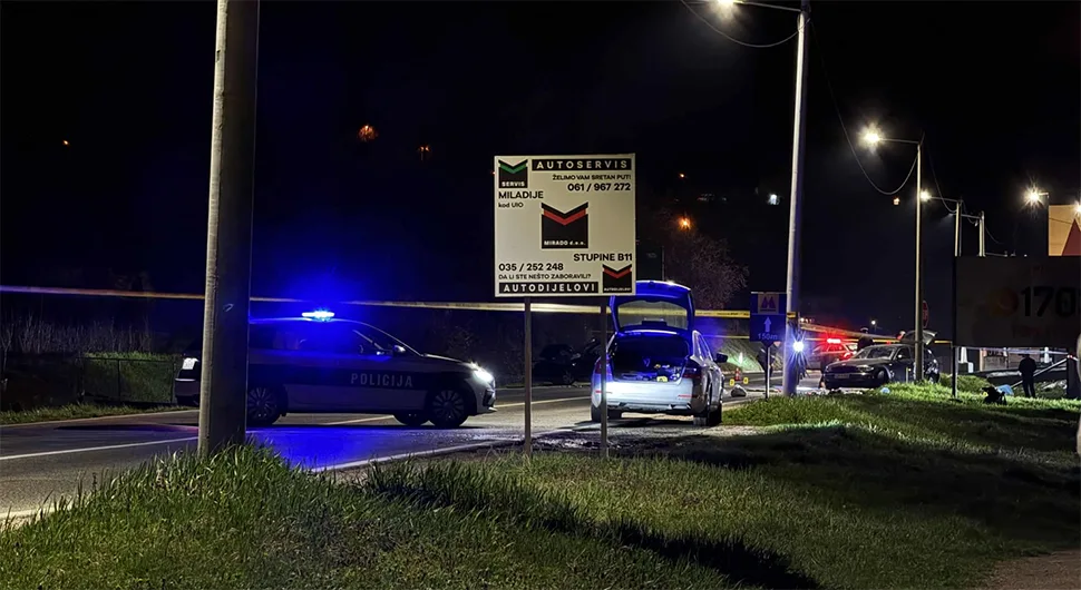 Стравична несрећа код Живиница: Погинуо пјешак, возач побјегао