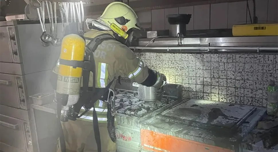 Фритеза изазвала пожар у хотелу 'Приједор': У граду искључена струја