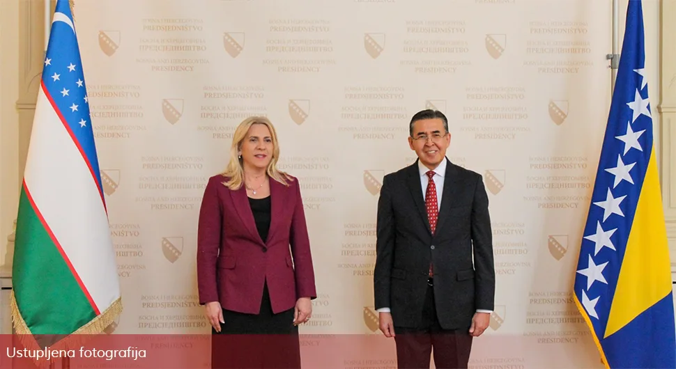 Цвијановић примила акредитивно писмо амбасадора Узбекистана за БиХ са сједиштем у Бечу