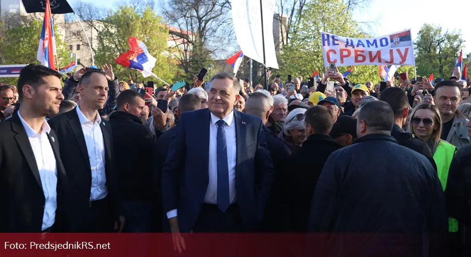 Додик: Не дамо Србију и Српску