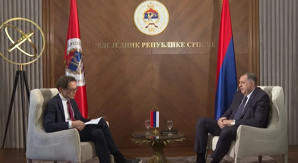 Предсједник Додик за угледни швајцарски недјељник: Мета сам гоњења муслиманских структура у Сарајеву