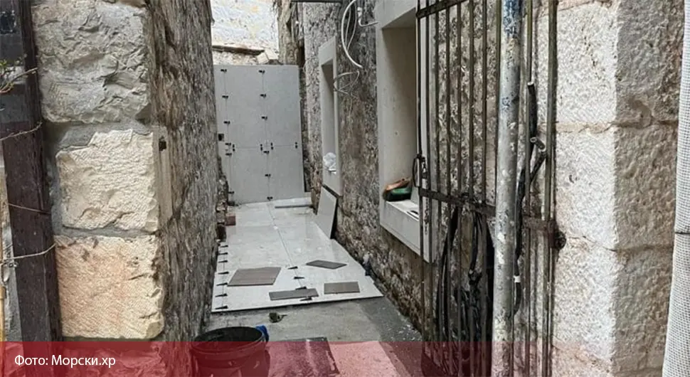 Погледајте фотографије из Макарске: Јесу ли то управо и пролазе почели преграђивати у апартмане?