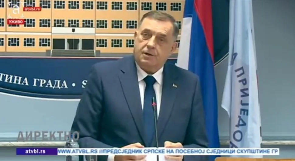 Додик на посебној сједници Скупштине града Приједор о санацији штете од поплава