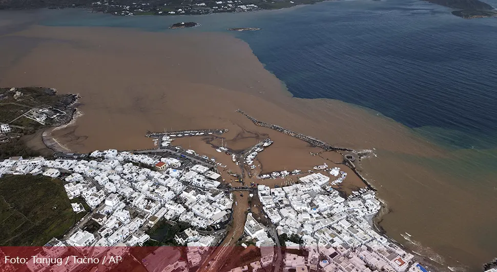 Снажно невријеме погодило грчка острва, највише погођен Крит