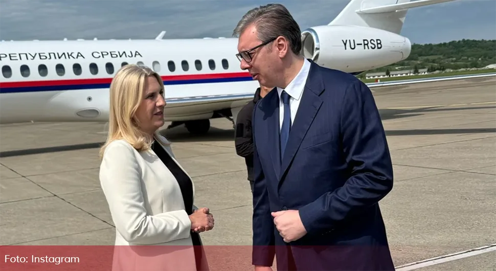 Цвијановићева са Вучићем у Минхену