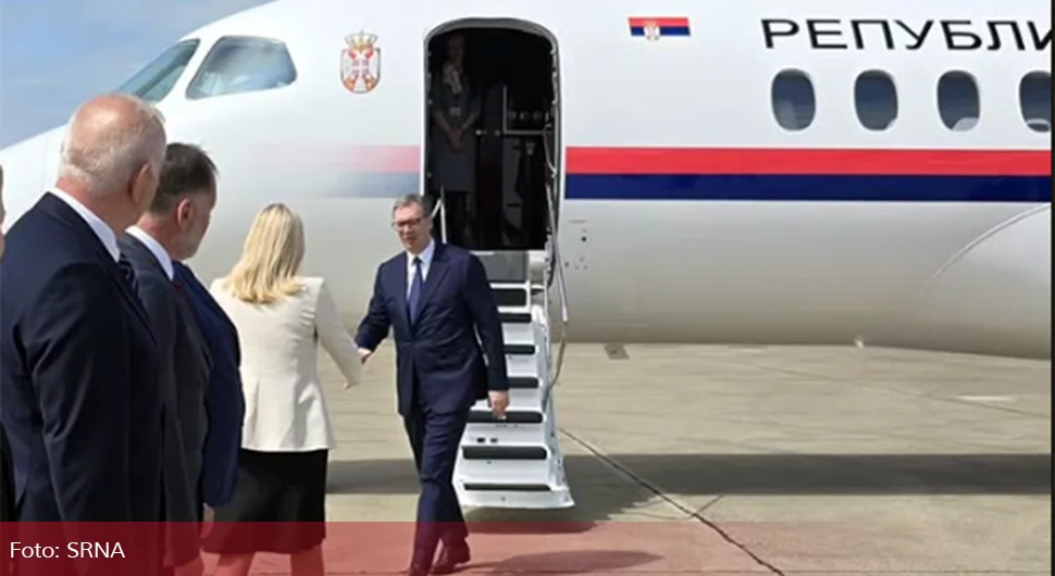 Вучић стигао у Бањалуку