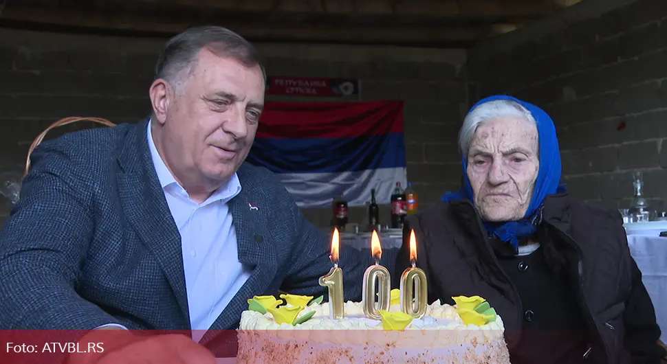 Бака Љепосава прославила 100. рођендан