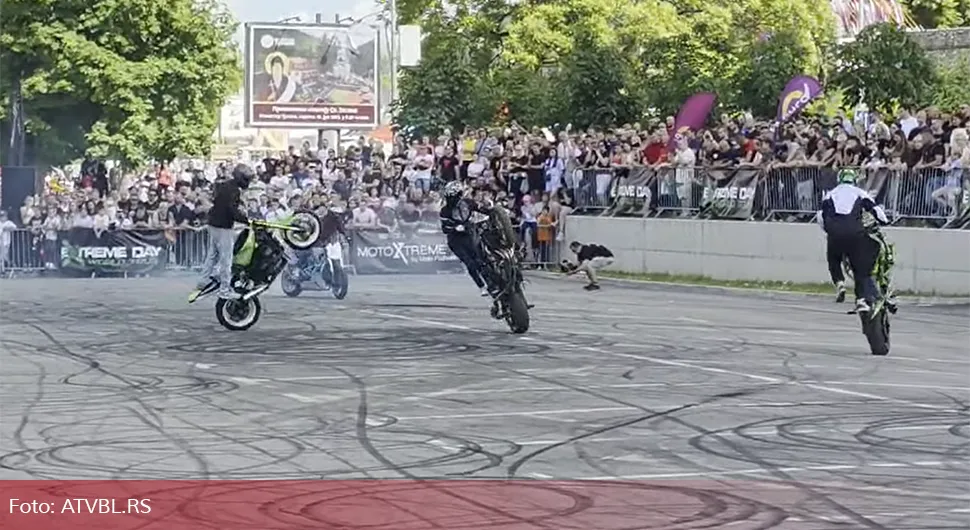 Стант шоу одушевио Бањалучане - уживајте у дјелићу Мотофеста