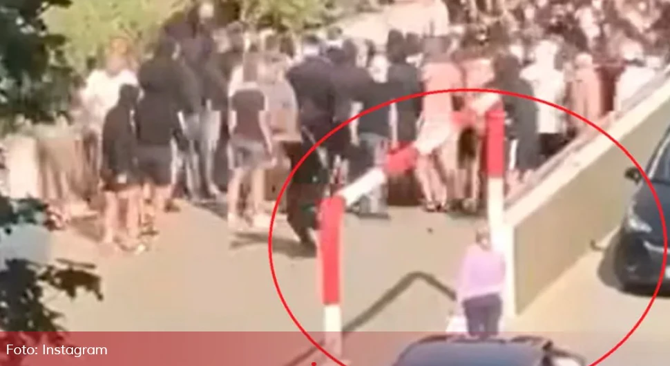Сплитска госпођа постала хит током масовне туче: Могла сам погинути