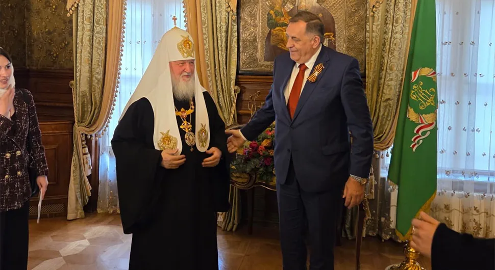 Патријарх Кирил на састанку са Додиком: Руси и Срби увијек одржавали посебне односе