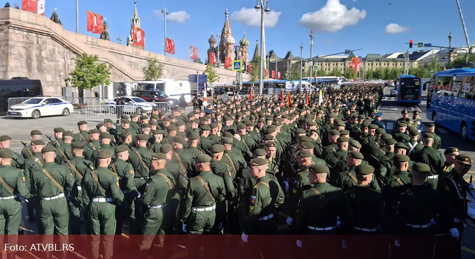 Све је спремно за војну параду на Црвеном тргу