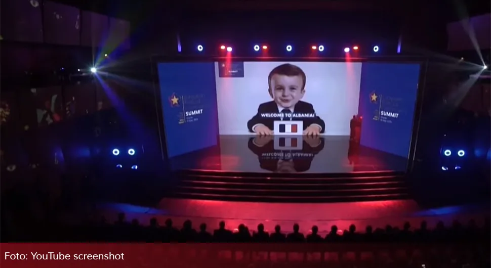 Цијела сала плакала од смијеха: У Тирани емитован видео који показује европске лидере као бебе