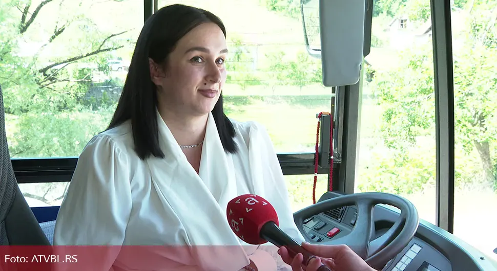 Испунила очеву жељу: Бањалучанка Жељка за воланом аутобуса