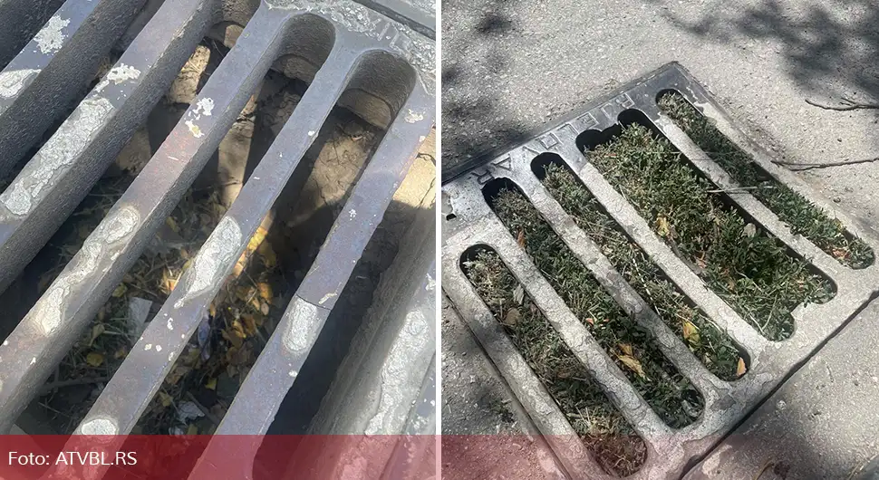 Срамне слике у бањалучкој улици: Одводи зачепљени, расте трава из њих