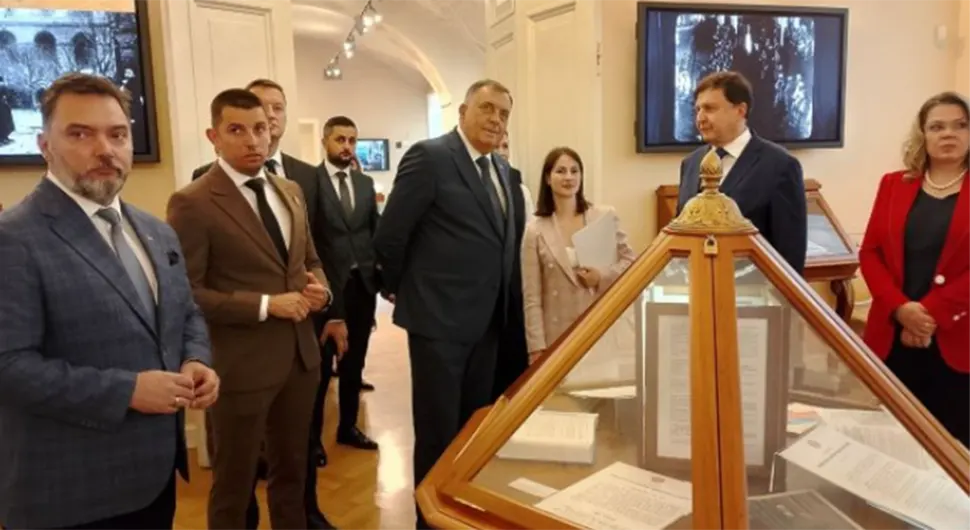 Изложба о Српској у Санкт Петербургу; Додик: Још једна потврда одличних односа