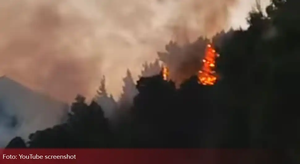 Избило више пожара око Брела у Хрватској, ватрогасци на терену