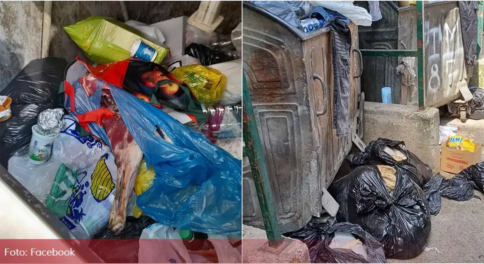 Цијели курбан бачен у контејнер у Сарајеву!