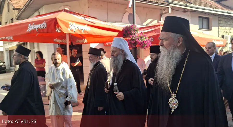 Патријарх Порфирије стигао у Невесиње