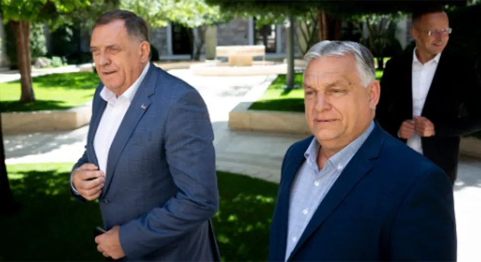 Орбан јасан: Додик је осуђен јер 'одбија да игра како Брисел свира'