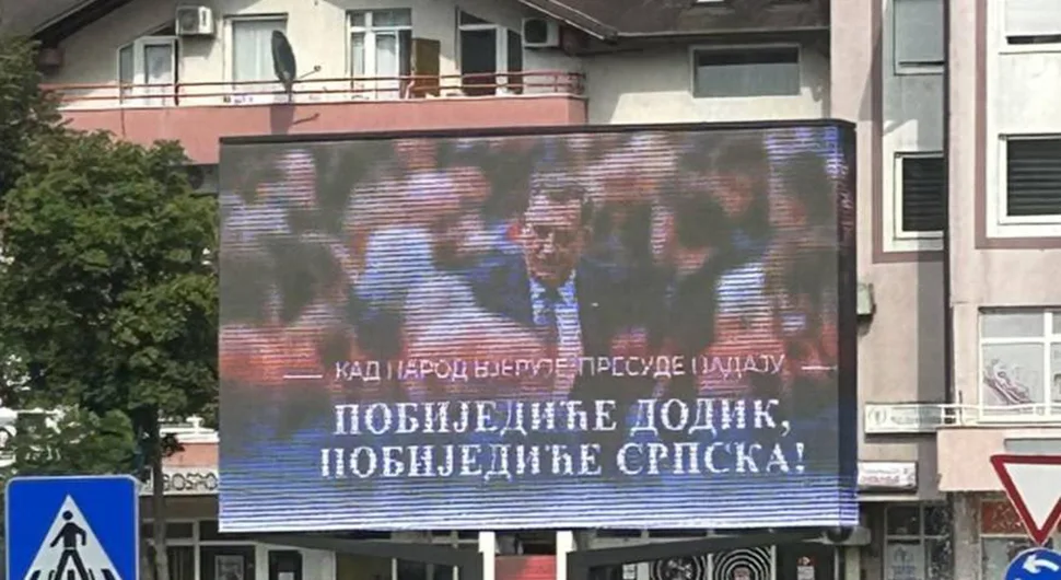 Билборди подршке предсједнику: Побиједиће Додик, побиједиће Српска