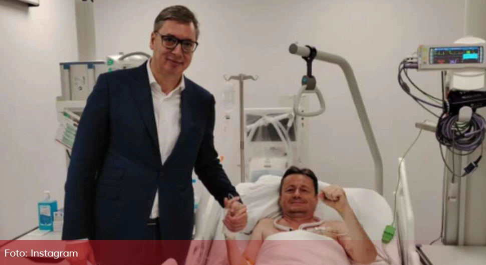 Вучић објавио фотографију са Глишићем из болнице, открио како се министар осјећа