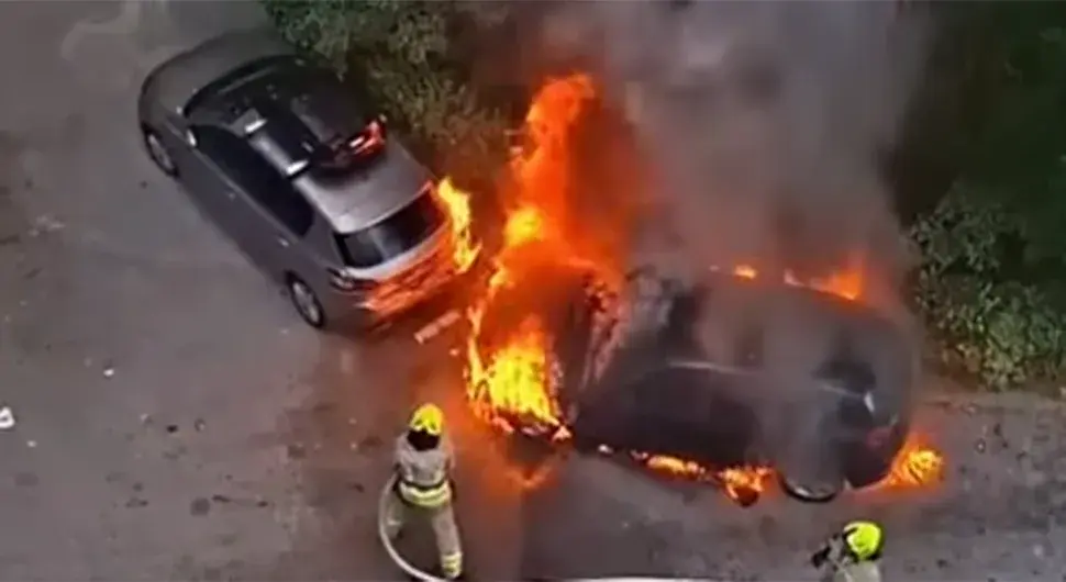 Pozar Automobil Sarajevo