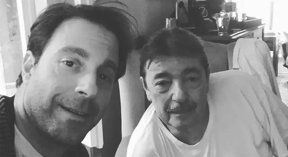 Gordan Kičić i njegov otac Branislav