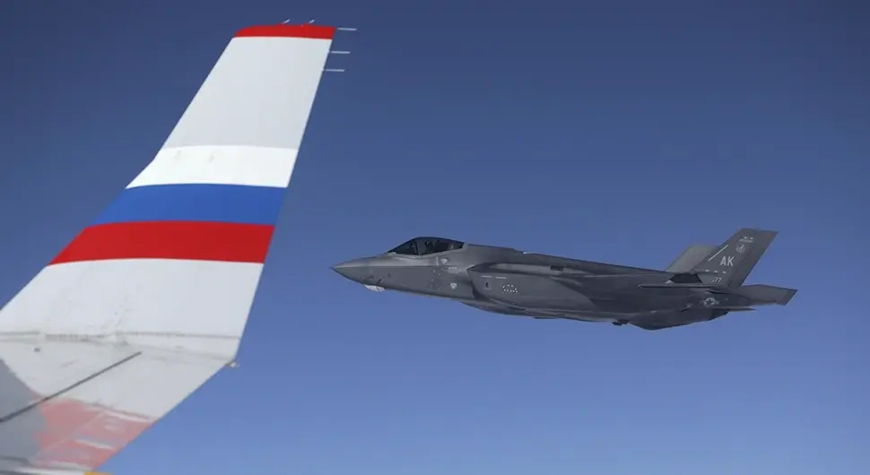 Američki lovci oko Putinovog aviona