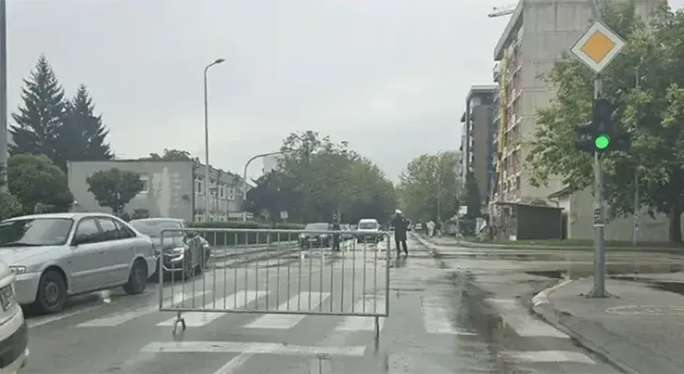 Obustava saobracaja Banjaluka