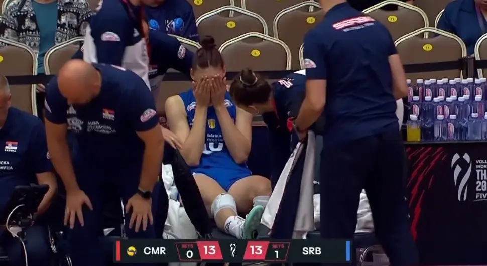 Povrijedila se Tijana Boskovic