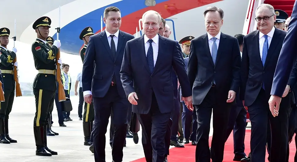 Путин у Кини