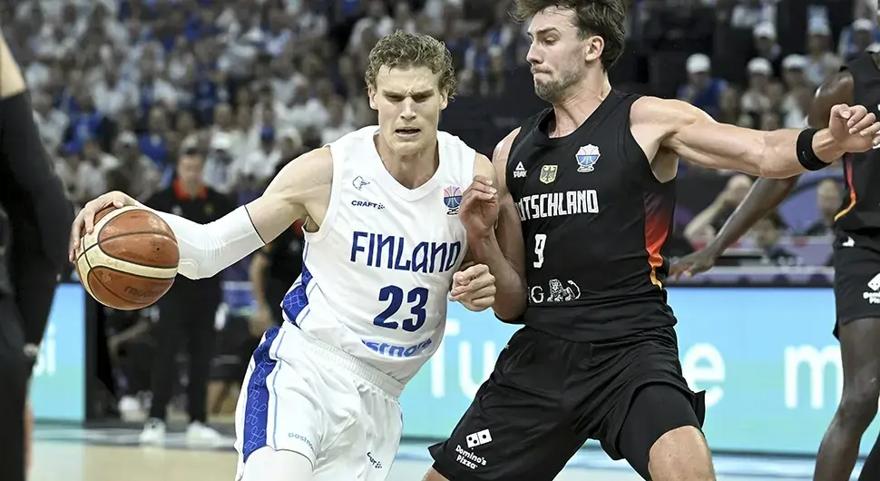 Košarkaši Finske i Njemačke