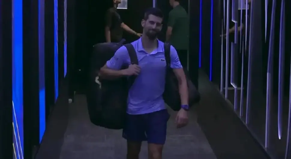 Novak Đoković nakon poraza u polufinalu US Opena od Karlosa Alkaraza