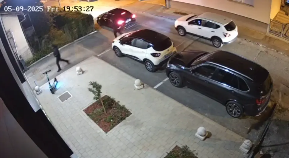Снимак напада на Бранислава Бореновића