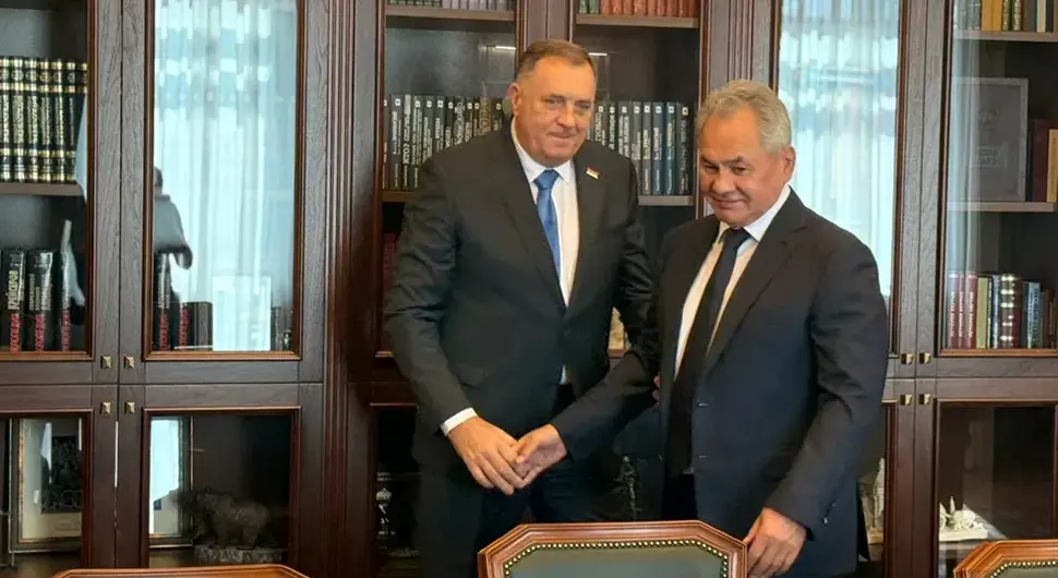 Сергеј Шојгу и Милорад Додик