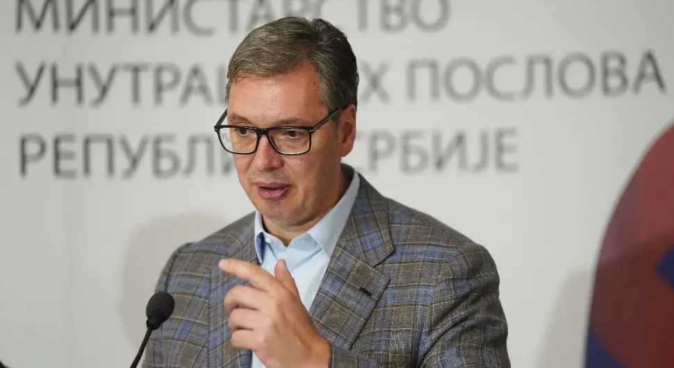 Predsjednik Srbije Aleksandar Vučić