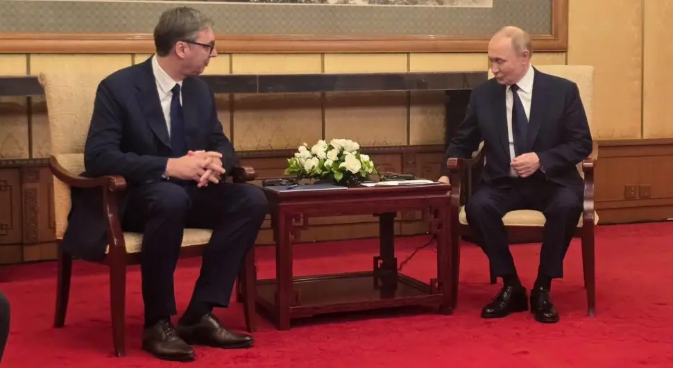 Састали се Путин и Вучић