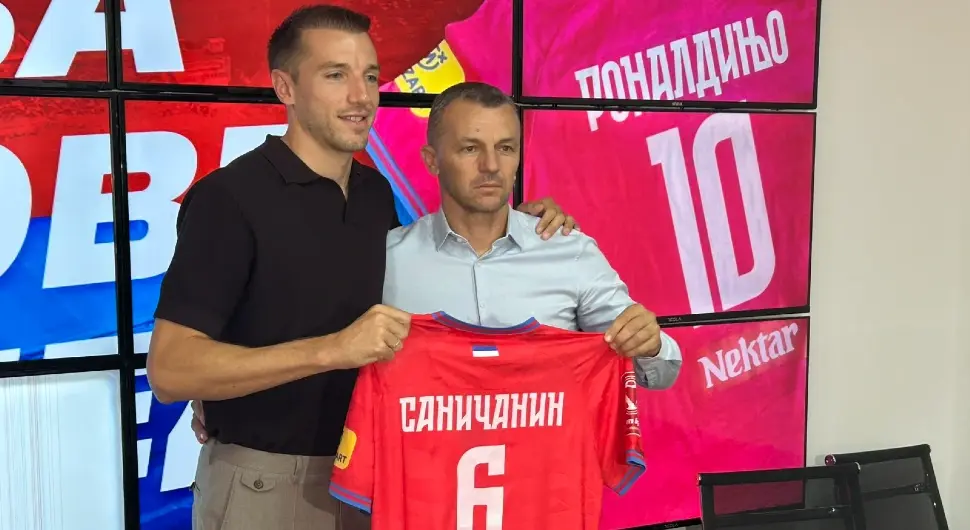 Синиша Саничанин, фудбалер Борца