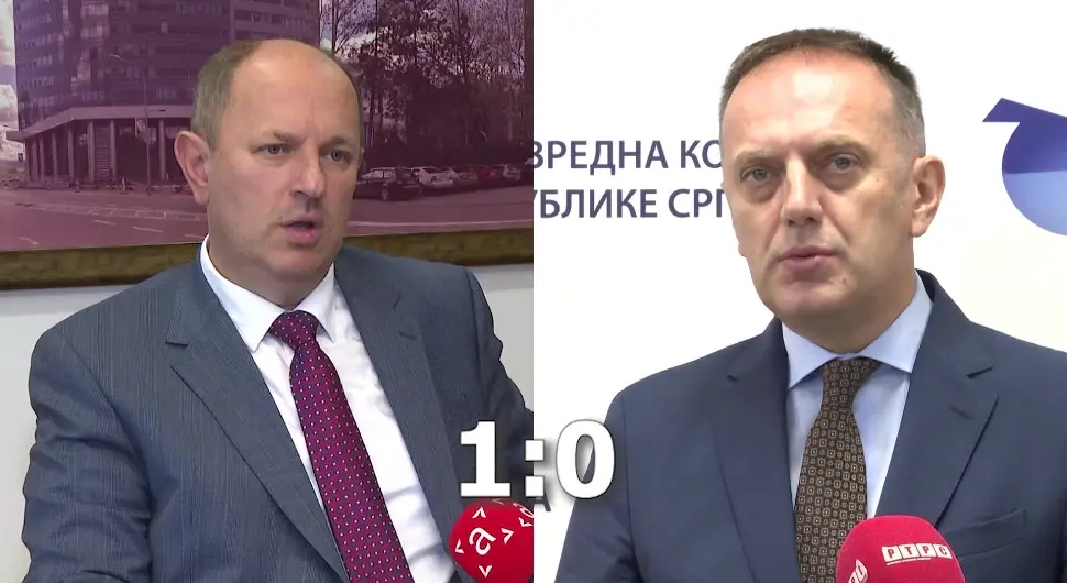Лука Петровић и Горан Рачић