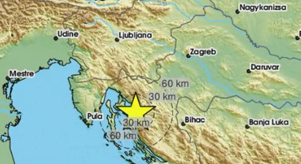 Земљотрес у Хрватској