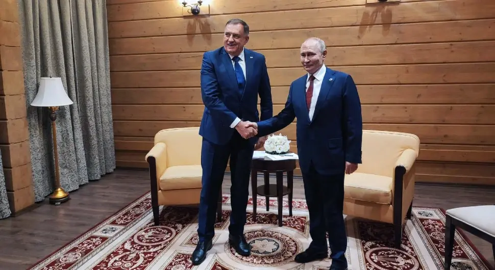 Додик се састао са Путином