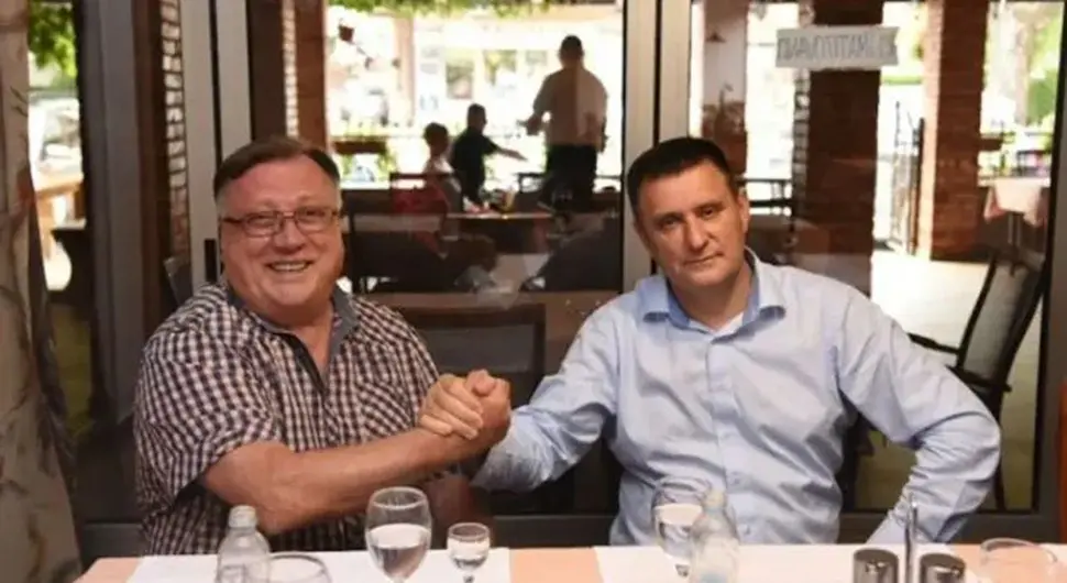 Халид Бешлић и Владо Ђајић