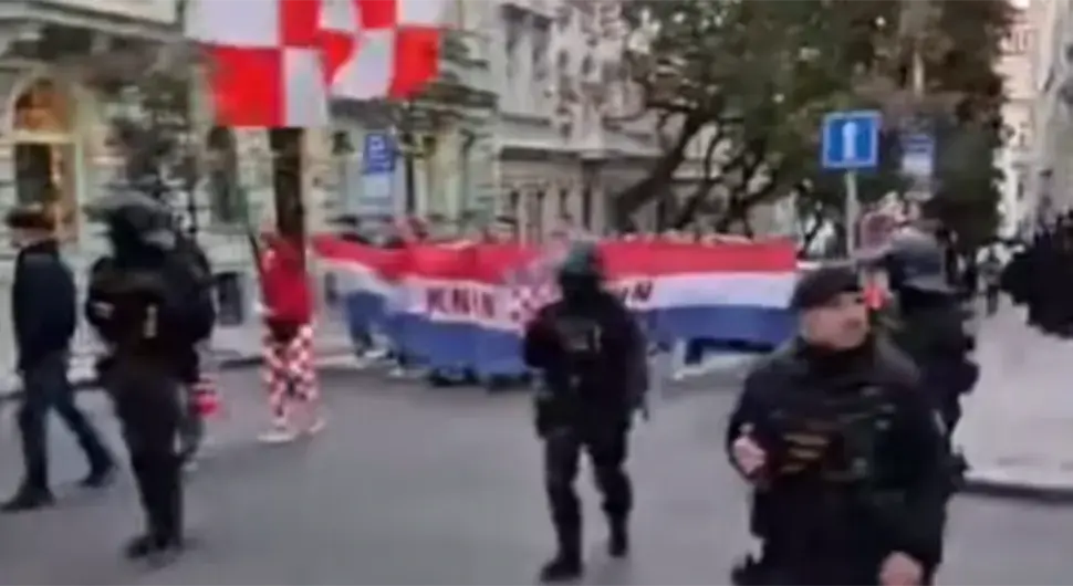 Хрватски навијачи поново вријеђали Србе и Србију
