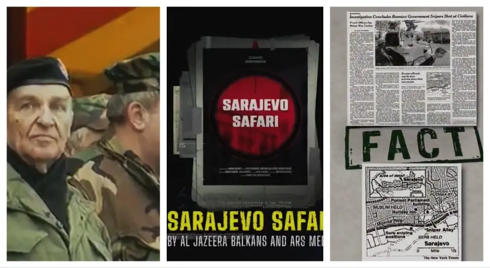 Француски извјештај: "Неки снајперски хици дошли са муслиманске стране у Сарајеву"