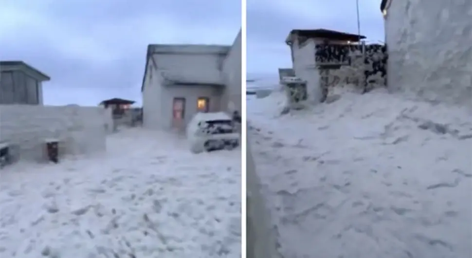 Ово није снијег: Страшно невријеме донијело "библијске" призоре