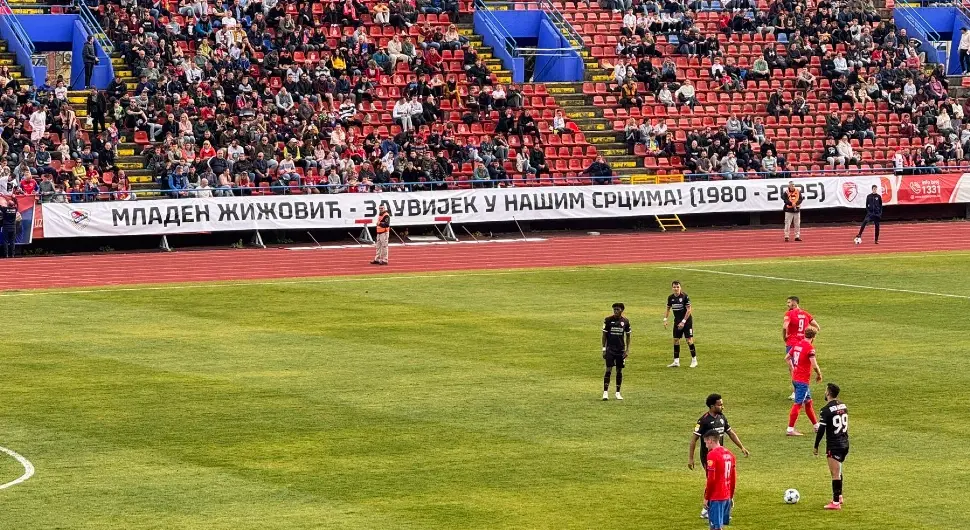 Борац и Раднички играју утакмицу у част Младена Жижовића