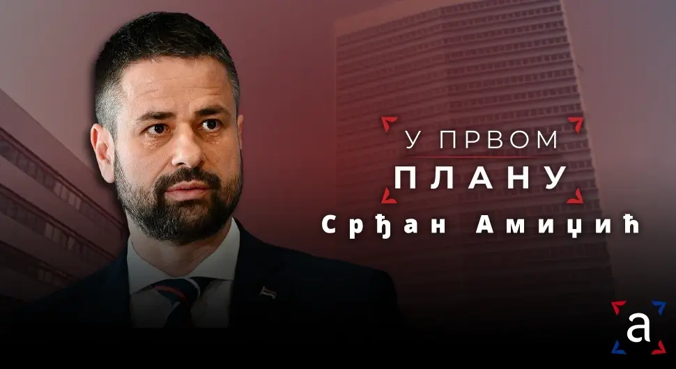 У првом плану: Срђан Амиџић